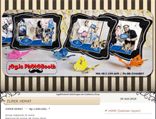 Tablet Screenshot of jogjaphotobooth.com